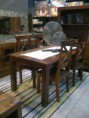 MESA COMEDOR 160X90X75 CM PALISANDRO